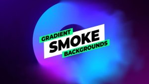 Videohive Gradient Neon Backgrounds Elements template preview
