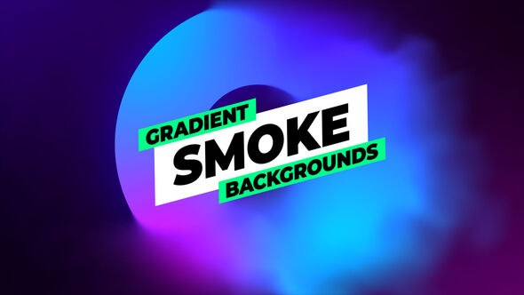 Videohive Gradient Neon Backgrounds Elements template preview