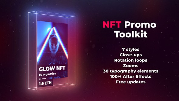 Videohive NFT Promo Toolkit Product Promo template preview