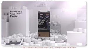 Videohive Cubical App Promo Product Promo template preview