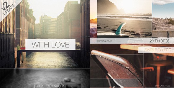 Lovely Slides Video Displays template preview