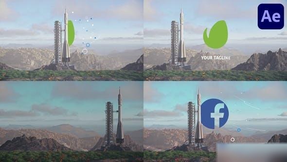 Videohive Rocket Logo for After Effects