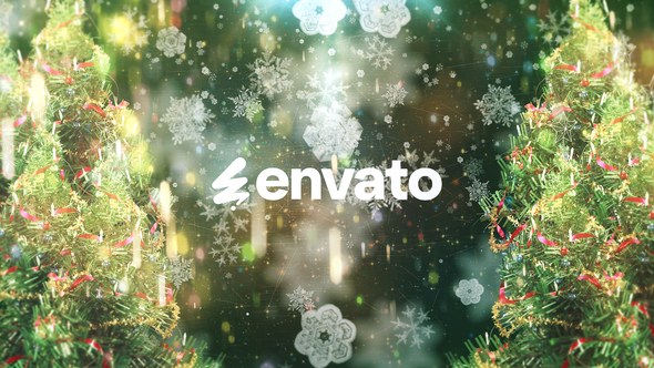New Year Logo Premiere Pro template preview