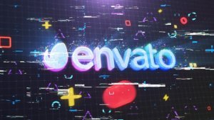 Videohive Cyber Tech Logo Reveal Logo Stings template preview