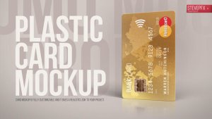 Videohive Bank Credit Card Mockup Product Promo template preview