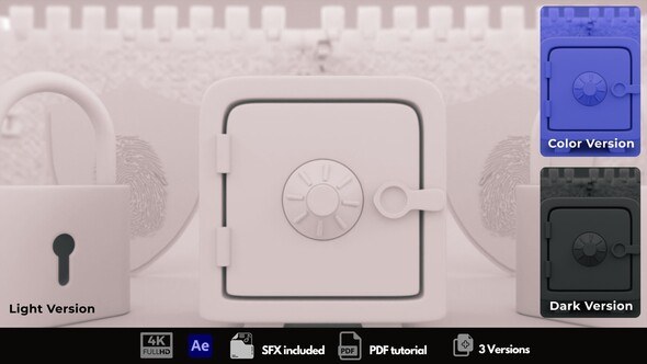 Videohive Security Experts Logo Stings template preview