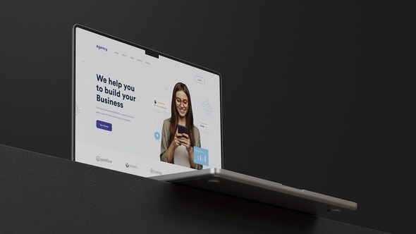 Videohive Laptop Mockup 57626475 Product Promo template preview