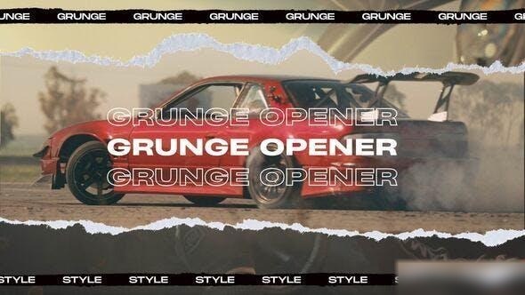 Videohive Grunge Opener 50465730 Openers template preview