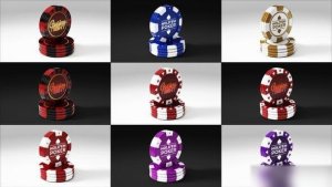 Videohive Casino Coins Loopable Logo Reveals Logo Stings template preview
