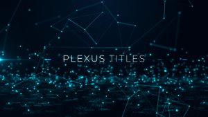 Videohive Plexus Titles 20054661 Titles template preview