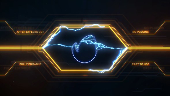 Videohive Lightnings Intro Openers template preview