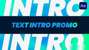 Videohive Text Intro Promo Openers template preview