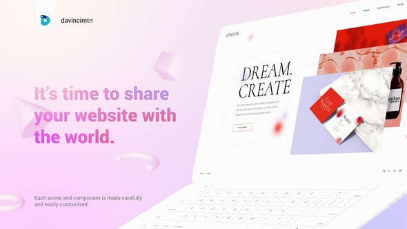 Videohive Website Promo 36102155 Product Promo template preview