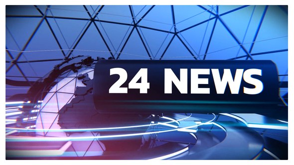 Videohive 24 News Opener Broadcast-packages template preview