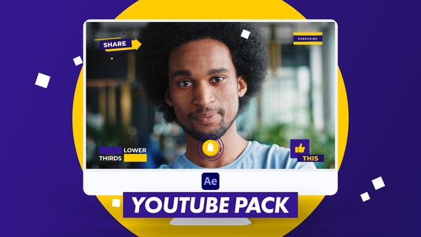 Videohive X-Youtube Pack | After Effects Elements template preview