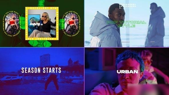 Videohive Urban Opener Fresh Openers template preview