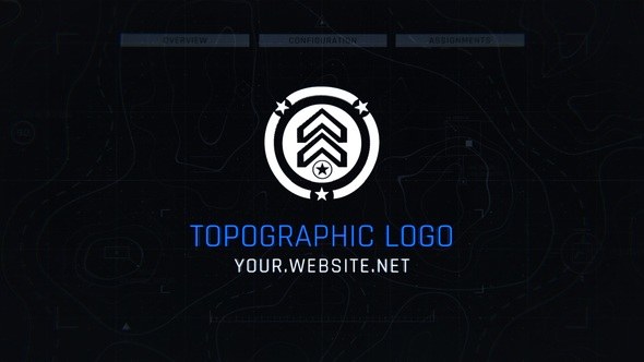 Videohive Topo Logo Reveal Logo Stings template preview