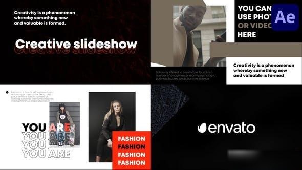 Videohive Creative Modern Slideshow for After Effects Openers template preview