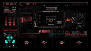 Videohive HUD700 Screen Info 2 Elements template preview