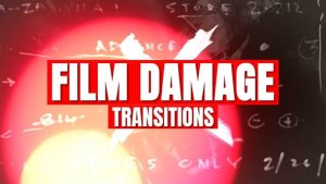 Videohive Film Damage Transitions 58794991 Elements template preview