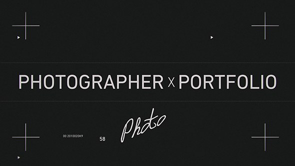 Videohive Photographer Portfolio 20571400 Video Displays template preview