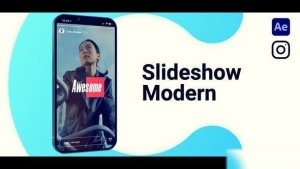 Videohive Slideshow Modern Vertical Openers template preview