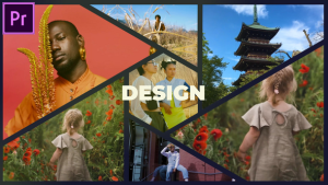 Split Screen Gallery Slideshow MOGRT for Premier Pro Premiere Pro template preview