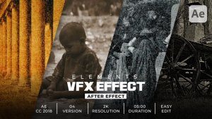 Old Film Effects Elements template preview