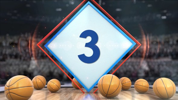 Videohive Basketball Countdown 7 Elements template preview