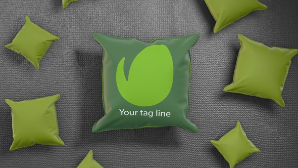 Videohive Simple Pillow logo reveal Logo Stings template preview