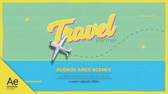 Videohive Travel Partner Product Promo template preview