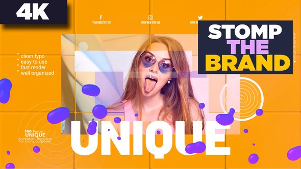 Videohive STOMP - The Brand Product Promo template preview
