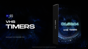 VHS Timers for Premiere Pro Premiere Pro template preview