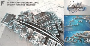 Videohive 3D Logo Build Logo Stings template preview