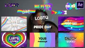 Videohive LGBTQ Titles And Scenes | After Effects Titles template preview