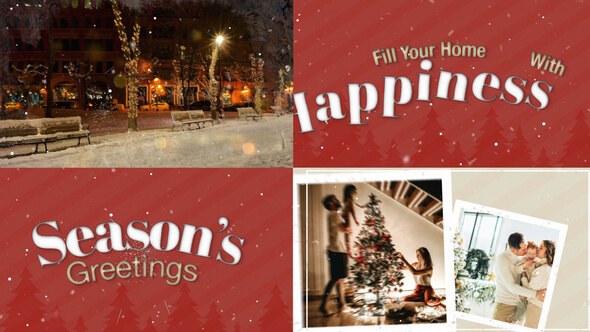 Videohive Christmas Greetings 60823287 Openers template preview