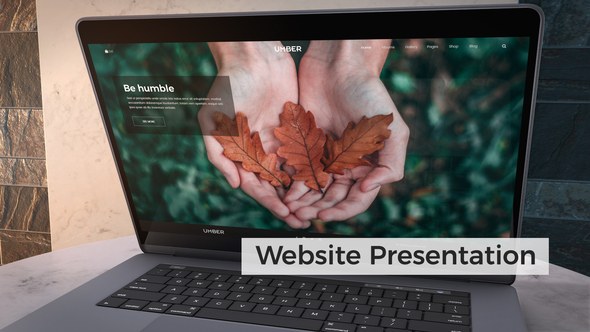 Videohive Website Presentation | Laptop Mockup Product Promo template preview