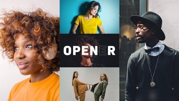 Videohive Dynamic Fast Opener Openers template preview