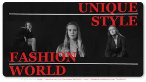 Videohive Fashion Online Journal Broadcast-packages template preview