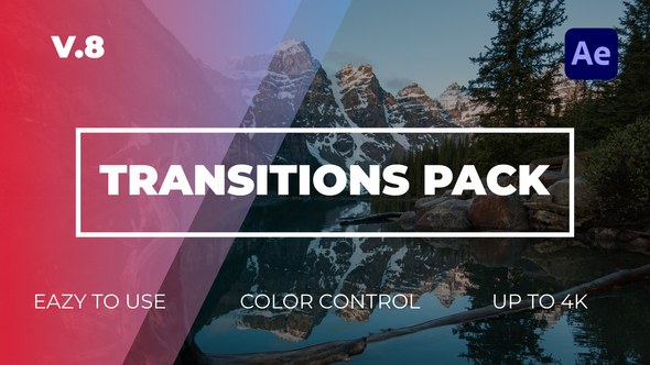 Videohive Transitions Pack | After Effect 38236434 Elements template preview