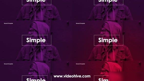 Videohive Simple Opener 44201329 Openers template preview