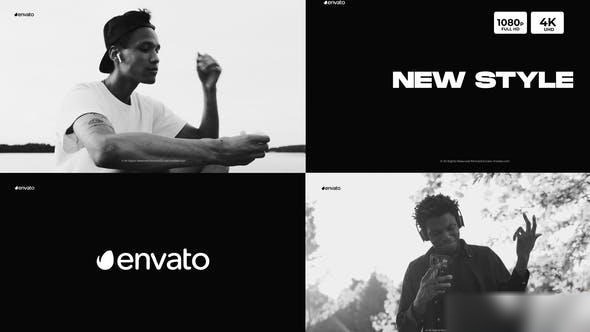Videohive Stomp intro /Kinetic Typography Openers template preview