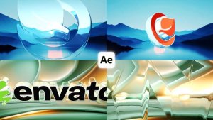 Videohive Glass Logo Reveal 57576988 Logo Stings template preview