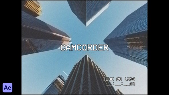 Videohive Camcorder Elements template preview
