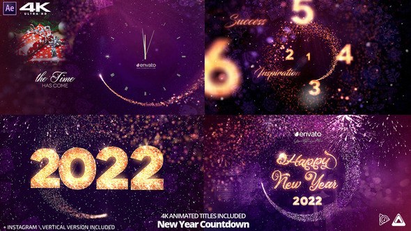 Videohive Special New Year Countdown 2020 Openers template preview