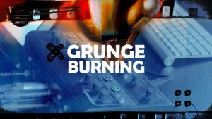 Videohive Grunge Burning Transitions Elements template preview