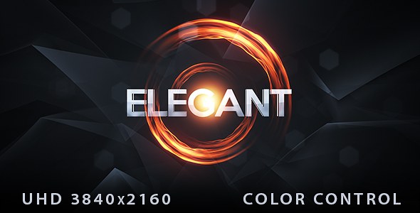 Logo Intro Video Displays template preview