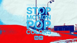 Videohive Premium Overlays Stop Motion Pop Colors Elements template preview