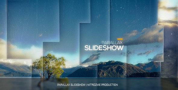 Parallax Slideshow Video Displays template preview
