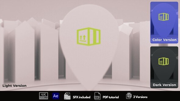 Videohive Delivery Intro Logo Stings template preview